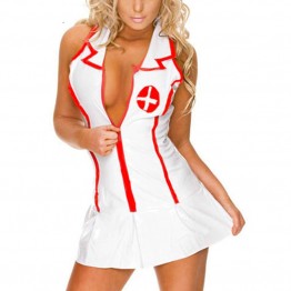 Sexy Lingerie Roleplay Costume Nurse Outfit Dress