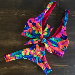 2019 Sexy High Neck Bikini Swimwear Women Swimsuit Push Up Bathing Suits Beach Wear Brazilian Bikini Set Maillot de bain femme
