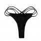 2019 Sexy Women Bikini Thong Bottoms Swimwear Brazilian Swimsuit Beach Tie Side Spaghetti Straps Normal G-String Briefs Panty