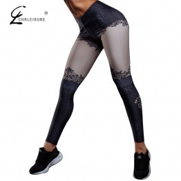 CHRLEISURE Women 3D Digital Printed Leggings Pants Female Activewear Fitness Legging High Waist Push Up Leggins Jeggings S-XL