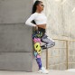 CHRLEISURE Women Fitness Legging High Waist Leggings For Women Workout Push Up Activewear Mujer Digital Printing Leggings