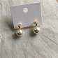 Dominated Women New Fashion Pearl Earrings Personality Metal Geometry Water Drop Kinds Of Exaggerated Drop earrings Jewelry