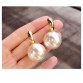 Dominated Women New Fashion Pearl Earrings Personality Metal Geometry Water Drop Kinds Of Exaggerated Drop earrings Jewelry