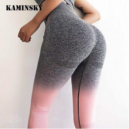 Kaminsky Women Seamless Leggings High Waist Workout Leggings Sporting Activewear Sweat Pants Jegging Ladies Fitness Leggings