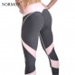 NORMOV Sexy Push Up Leggings Women Heart Patchwork Fitness Legging Femme Activewear Breathable Stretch Pants Women S-XL 2 Colors32838455934