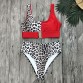 Sexy Red Leopard Bikini Set 2019 New High Waist Swimwear Women Swimsuit Biquini Mujer Push Up Bathing Suits Beach Wear Swim