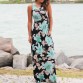 Summer Casual Clothing Sexy Womens Sleeveless Beach Long Dress Elegant Ladies Boho Floral Printed Maxi Party Dresses #Zer32843321836