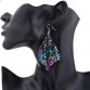 adolph Star Jewelry Charm Sequin Drop Earrings New Geometric Round Shiny Dangle earring jewelry women sales