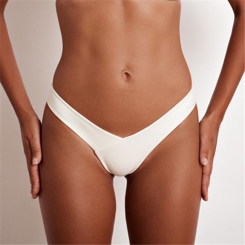 2019-Sexy-Bikini-Bottoms-Brazilian-Swimwear-Women-Briefs-Thong-Low-Waist-Swimsuit-Bottom-Solid-Cheek-32983025587