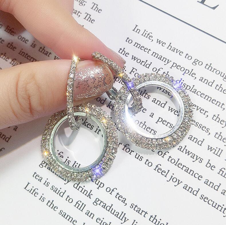New-design-creative-jewelry-high-grade-elegant-crystal-earrings-round-Gold-and-silver-earrings-weddi-32915814032