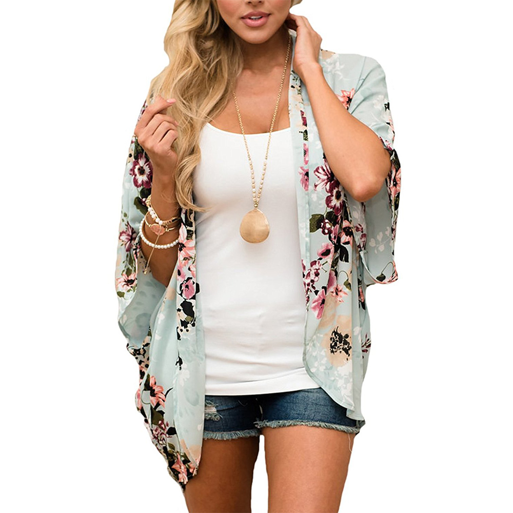 Women-Casual-Chiffon-Half-Sleeve-Floral-Printed-Cardigan-Loose-Kimono-Bikini-Cover-Ups-Tops-Blouse-S-32856266839